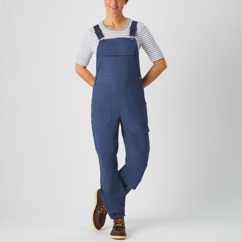 Duluth Trading Company Women's No Fly Zone Guard'n Overalls size medium BB